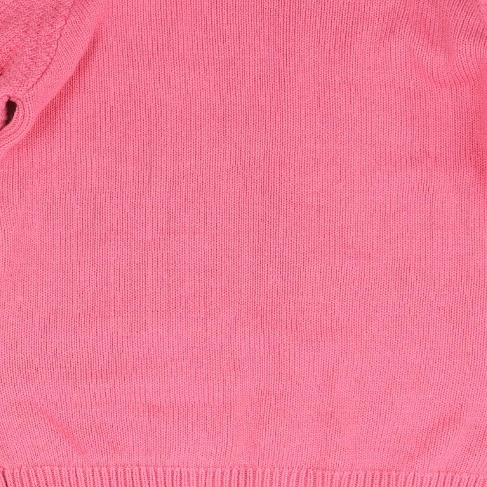ISLE Essentials Womens Pink Pullover Jumper Size S