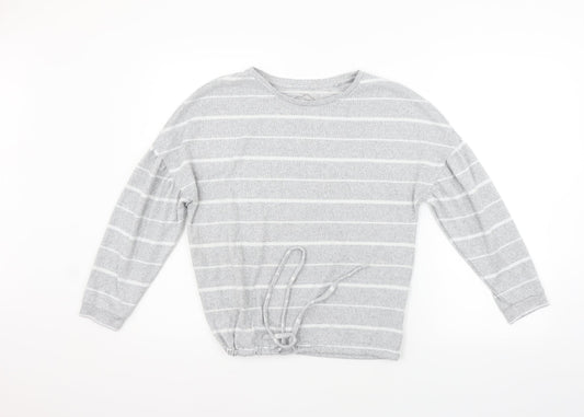 Womens UK Size 6 Nutmeg Grey Pullover Jumper