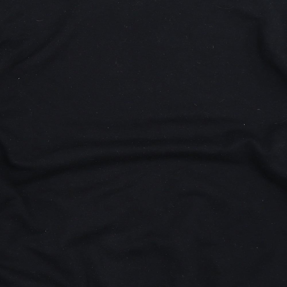 Gildan Womens Black Pullover Sweatshirt Size XL