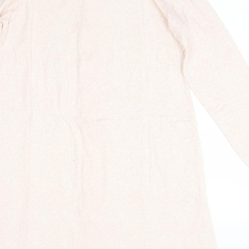 Manor Womens Pink Floral Top Dress Size M