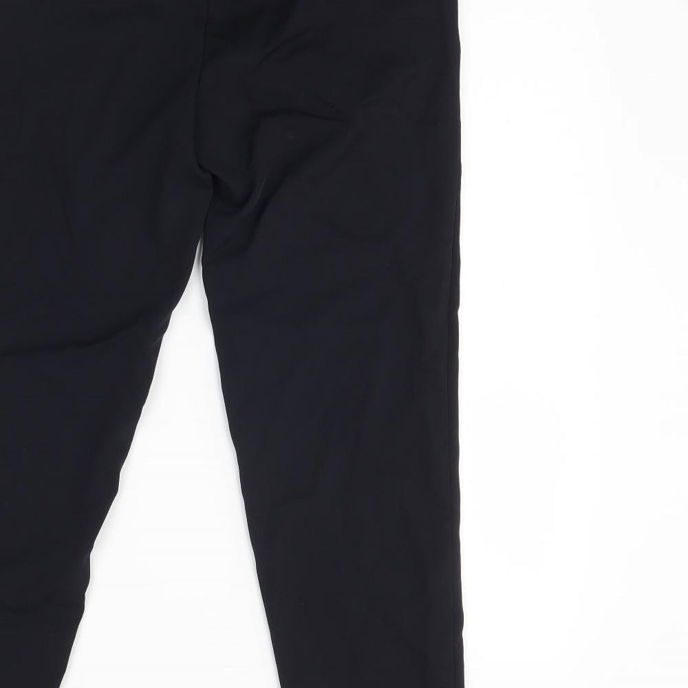 Womens UK Size XS Pull&Bear Regular Fit Blue Trousers