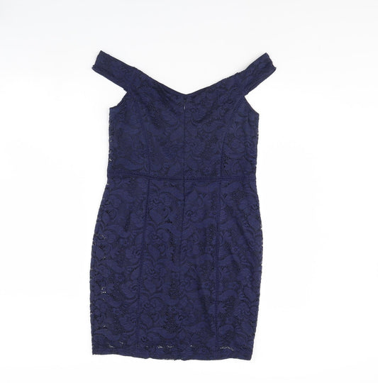 New Look Womens Blue Mini Size 12