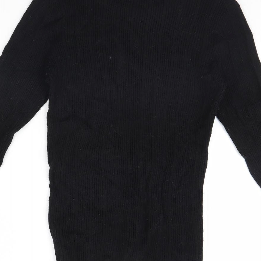 Womens UK Size L Primark Black Pullover Jumper