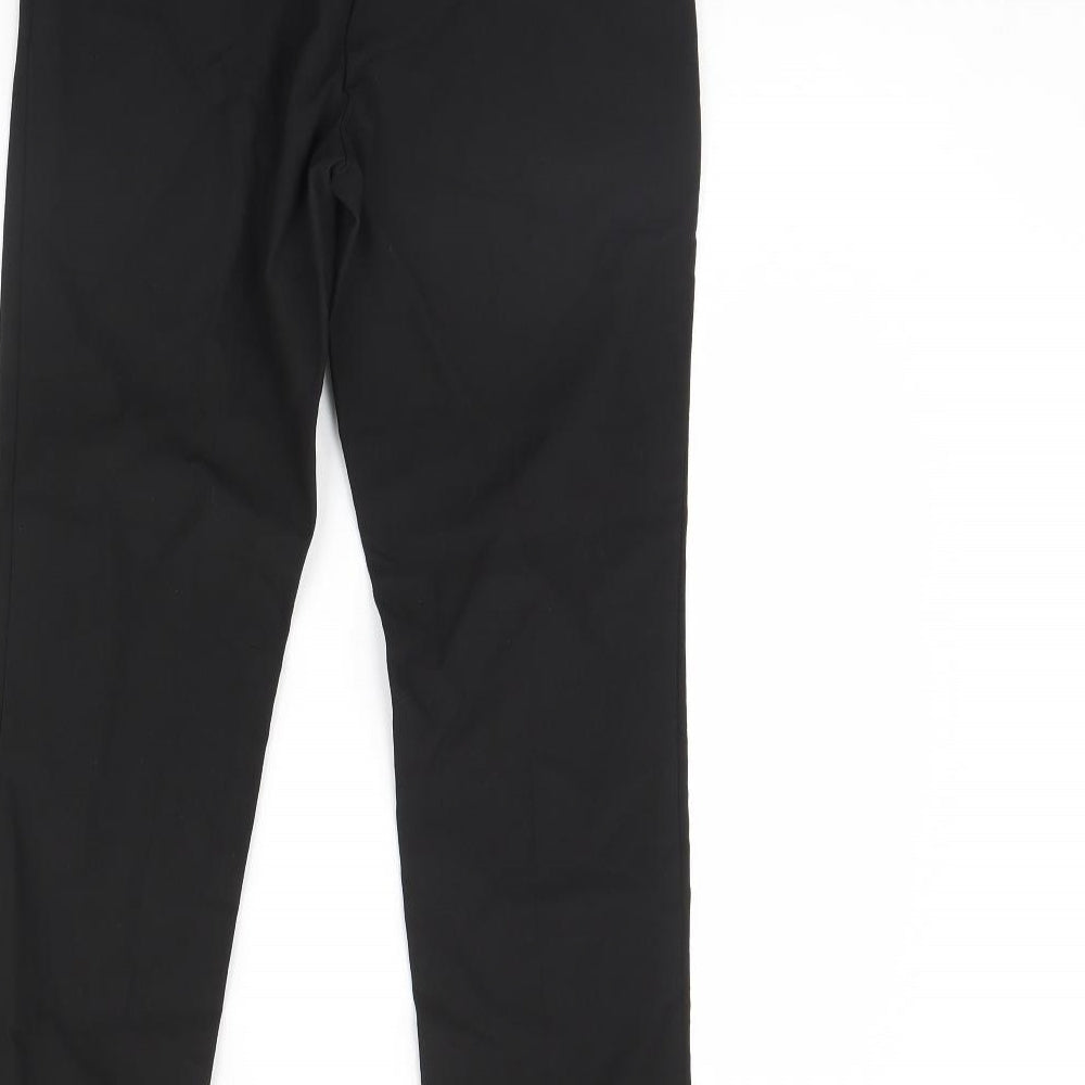 m&s Boys Black Dress Pants Trousers Size 12 Years