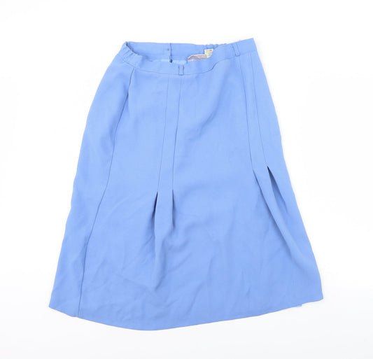 Bonmarché Womens Blue Flare Skirt Size 16
