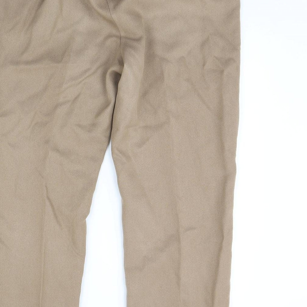Womens UK Size 30 in Preworn Regular Fit Brown Trousers