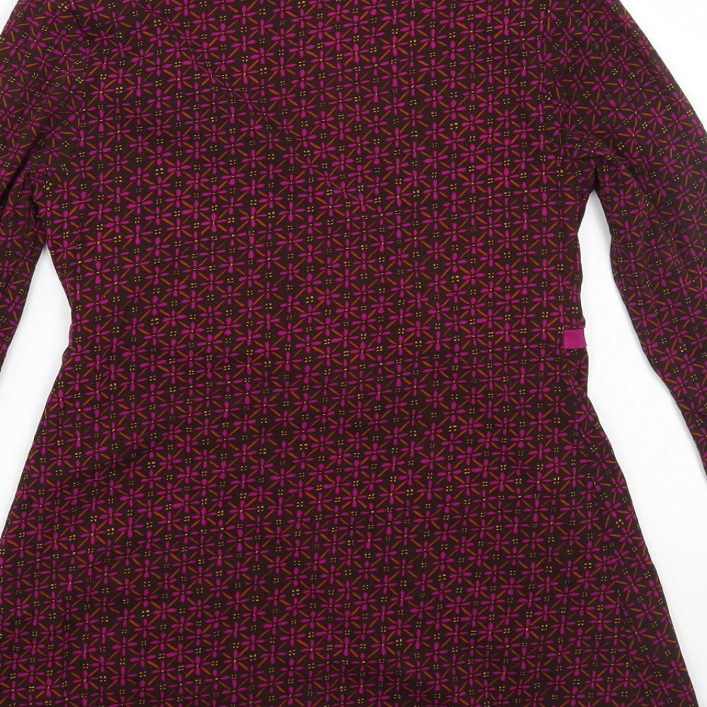Womens UK Size S H&M Brown Basic T-Shirt