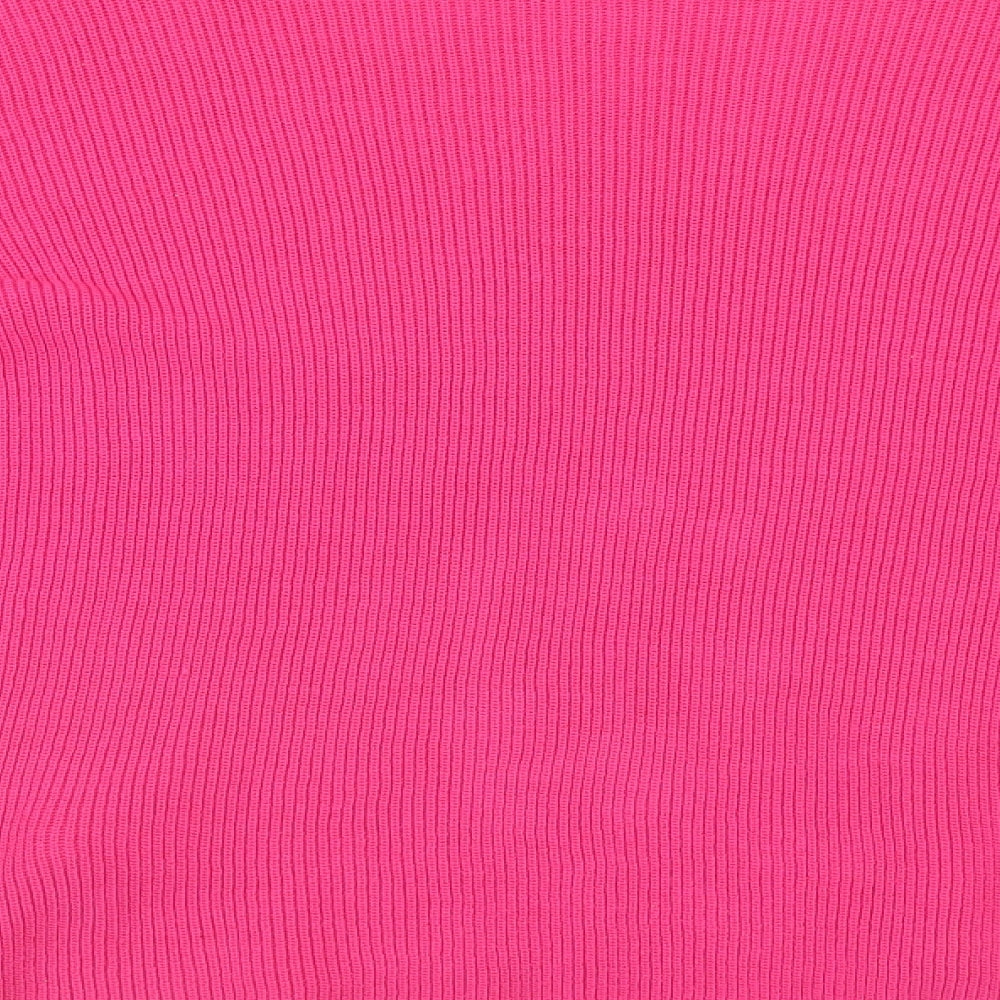 Womens UK Size M Pimkie Pink Pullover Jumper