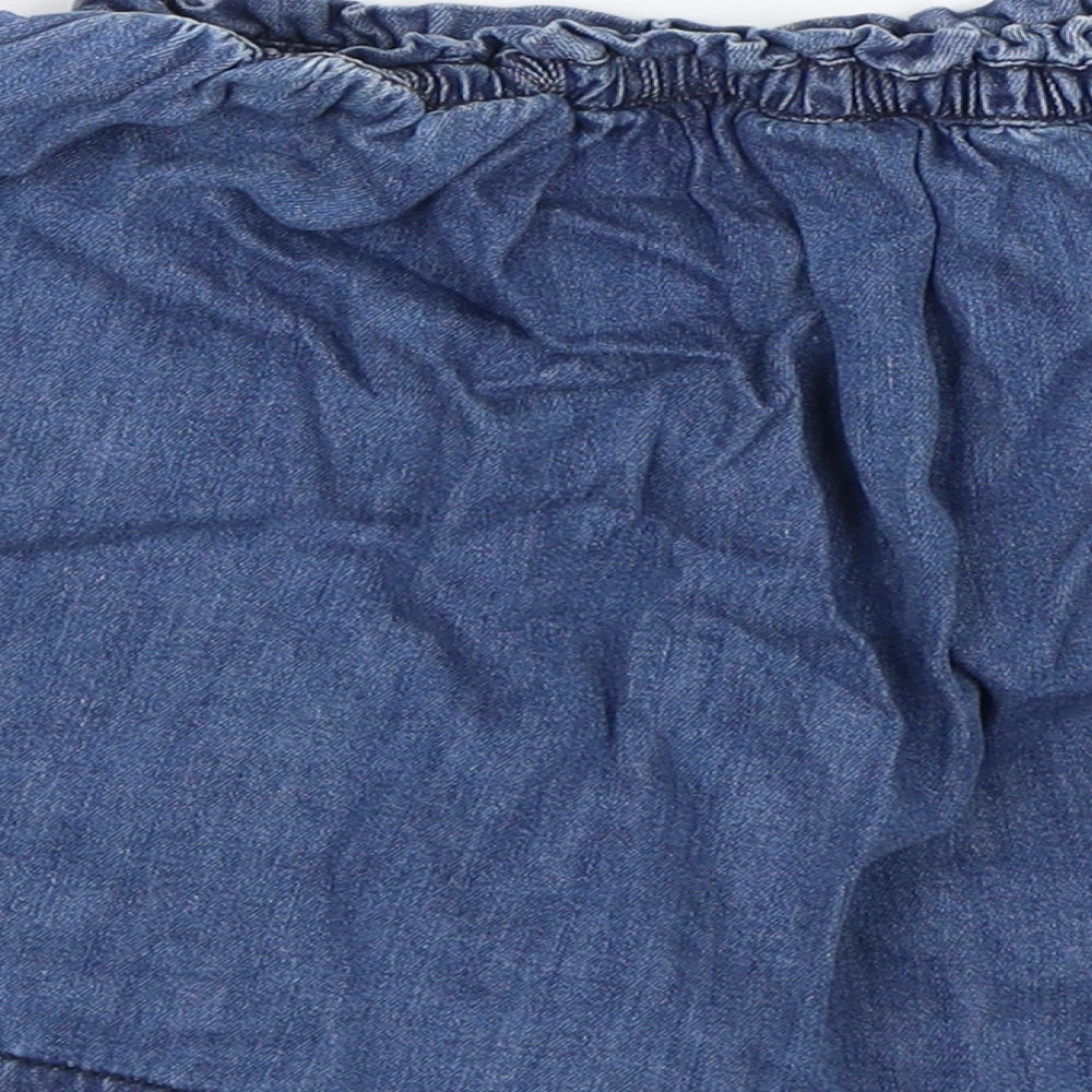 NEXT Girls Blue Mini Skirt Size 4-5 Years