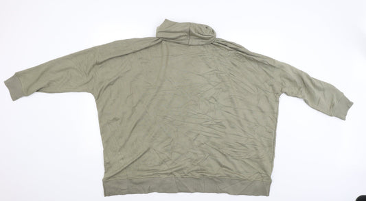 Primark Womens Green Pullover Jumper Size 2XL
