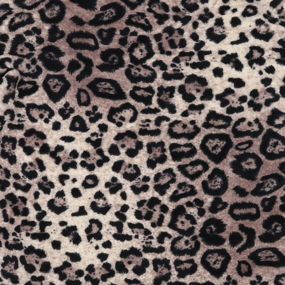 Primark Womens Brown Animal Print Kimono Pyjama Top Size M
