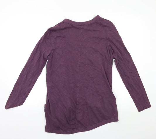 George Womens Purple Cardigan Jumper Size M