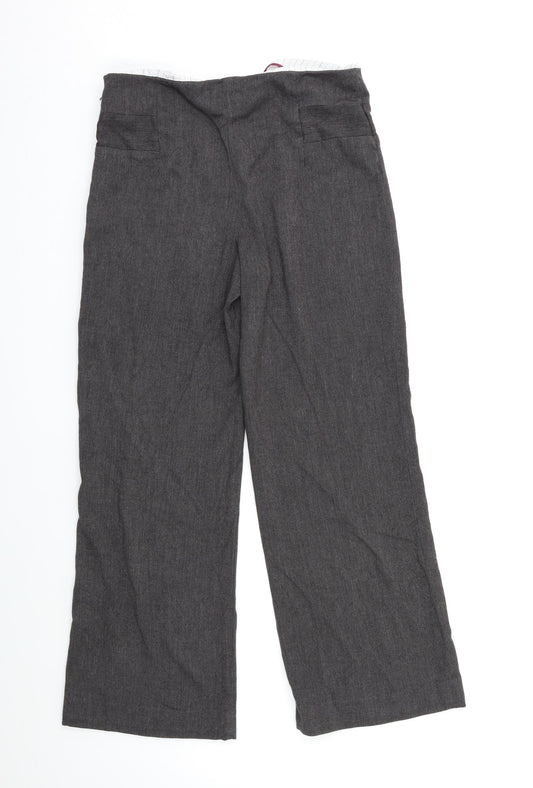 M&S Womens Brown Trousers Size 10 L26 in
