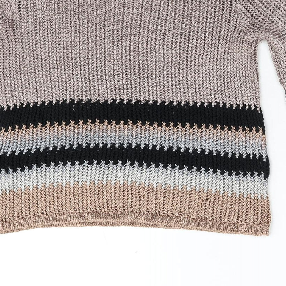 Womens UK Size 8 River Island Multicoloured Pullover Jumper