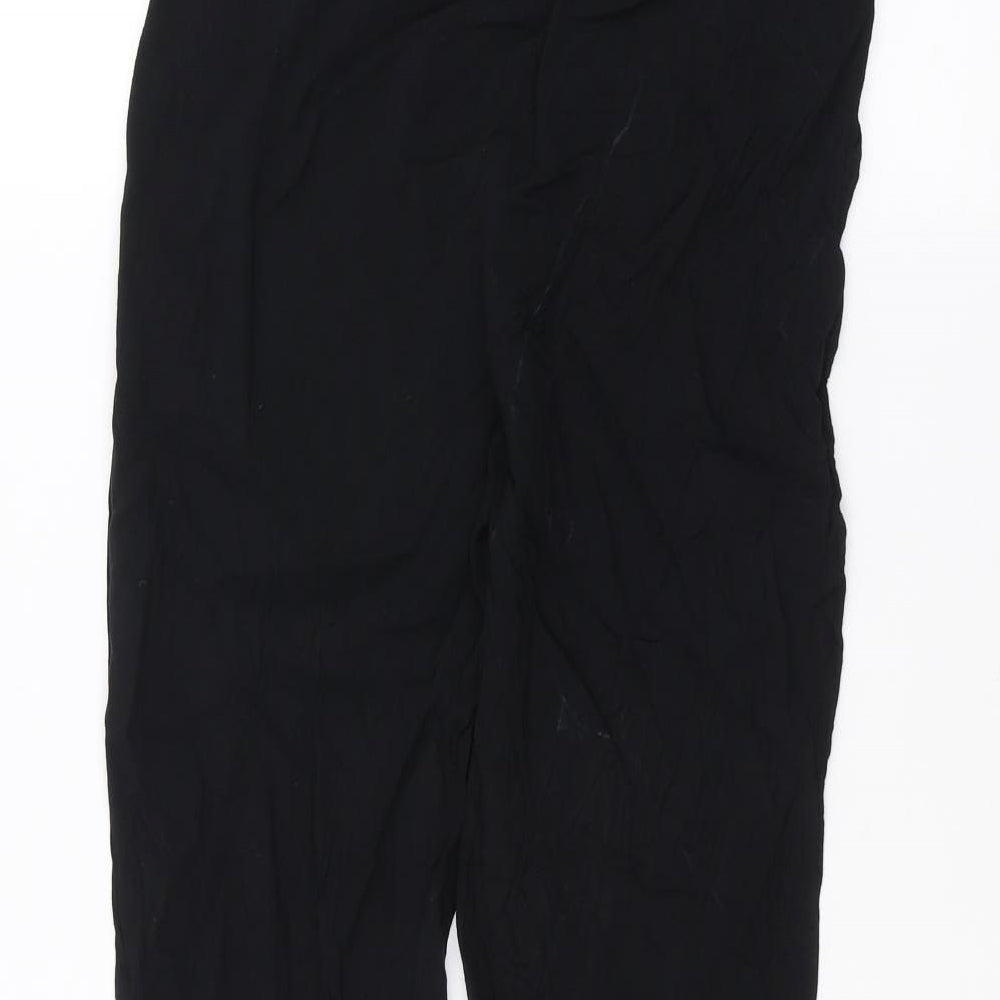 Primark Womens Black Trousers Size 10 L23 in