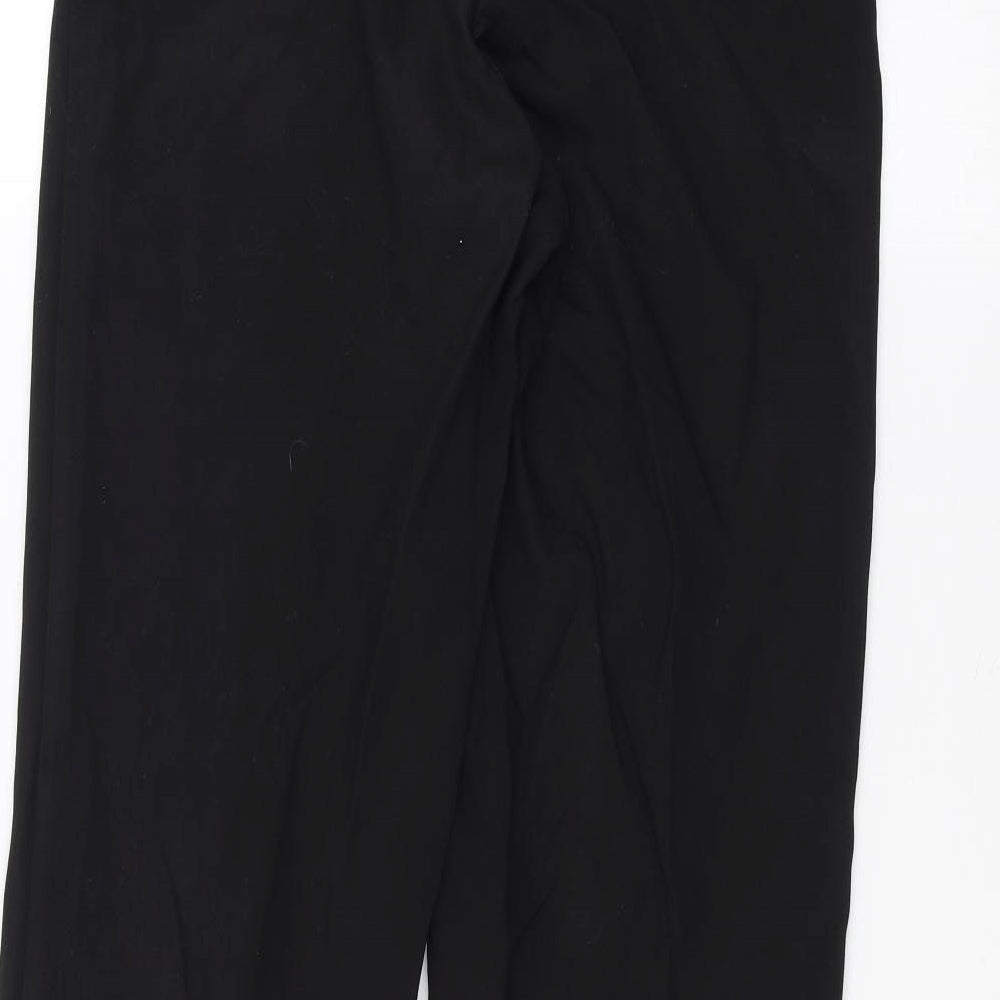 George Womens Black Trousers Size 12 L27 in
