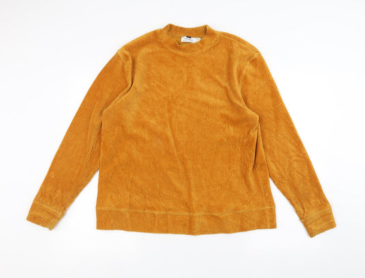 Topman Womens Yellow Pullover Jumper Size XS