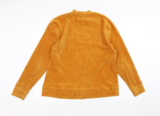 Topman Womens Yellow Pullover Jumper Size XS