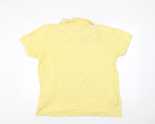 Primark Mens Yellow Polo Size XL
