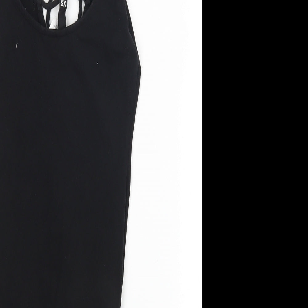 H&M Womens Black Playsuit One-Piece Size XS