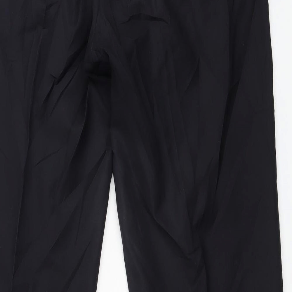 M&S Mens Blue Dress Pants Trousers Size 32 L29 in