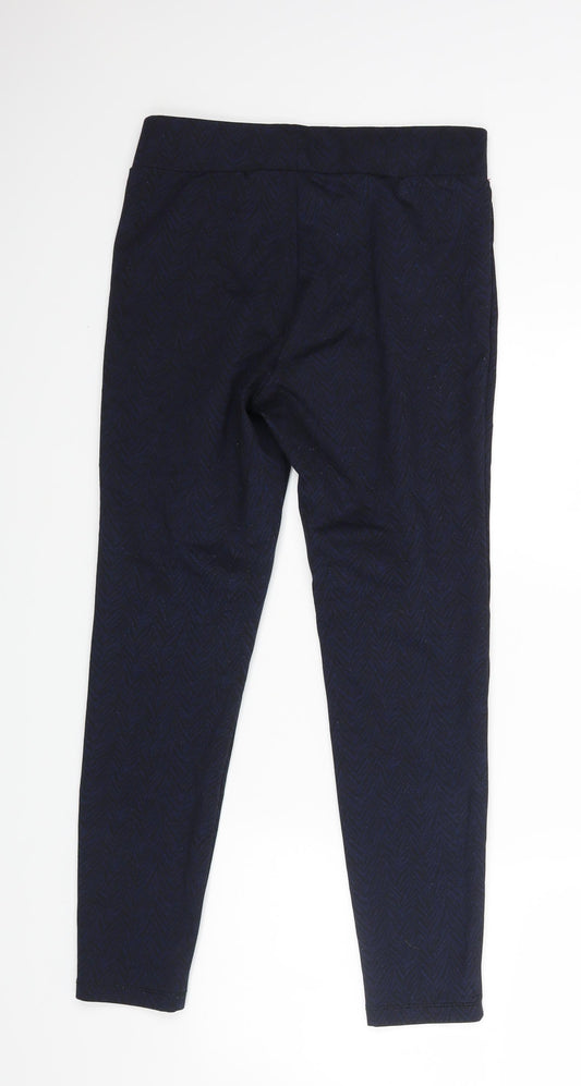 George Womens Blue Trousers Size 12 L26 in