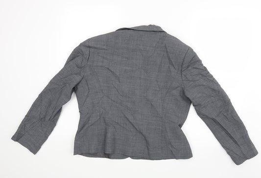 Precis Womens Grey   Jacket Blazer Size 14