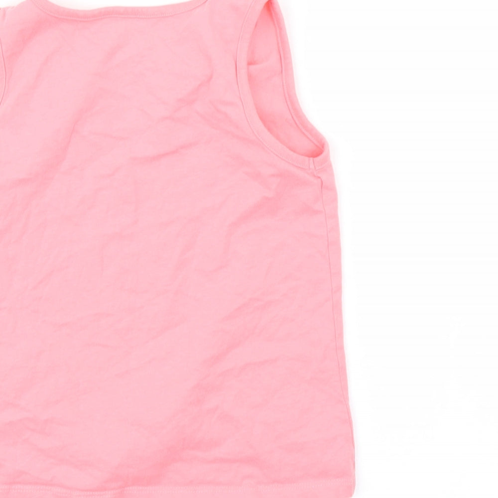 George Girls Pink Camisole T-Shirt Size 8-9 Years