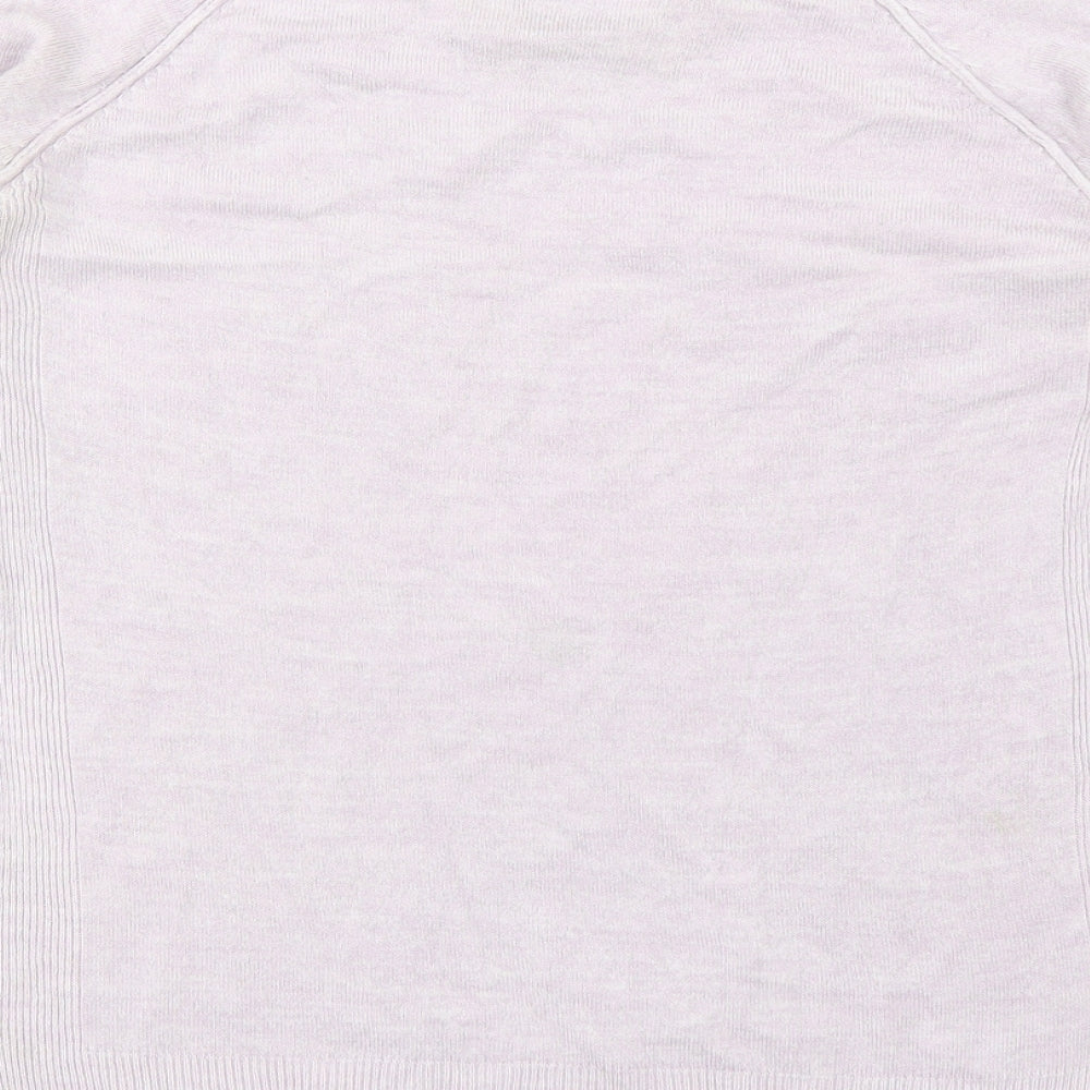 Womens UK Size 10 Atmosphere Pink Basic T-Shirt