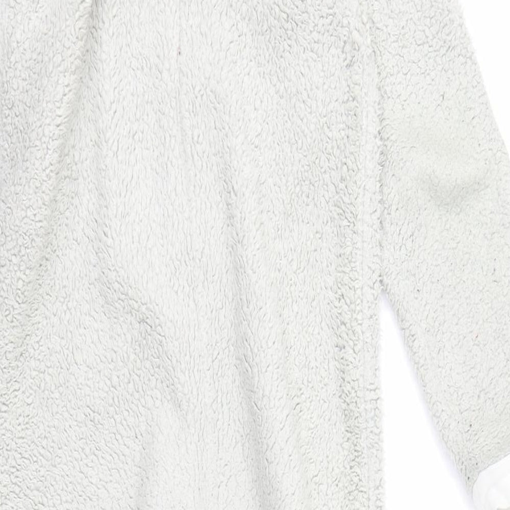 PEPPERTS Girls Grey Animal Print Cami Nightshirt - rabbit