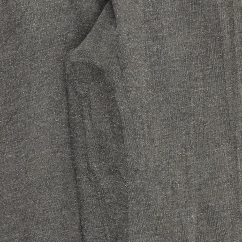 Womens UK Size M Preworn Regular Fit Grey Trousers