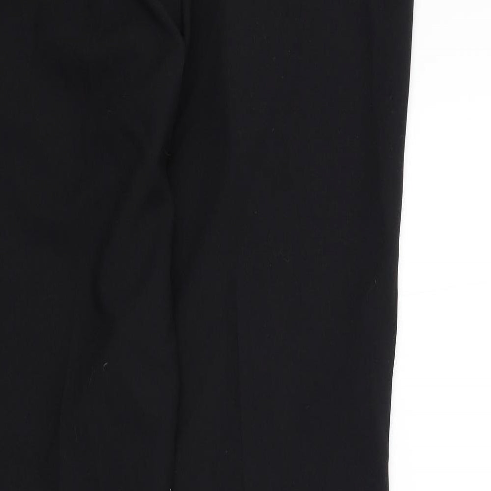 George Womens Black Trousers Size 8 L28 in