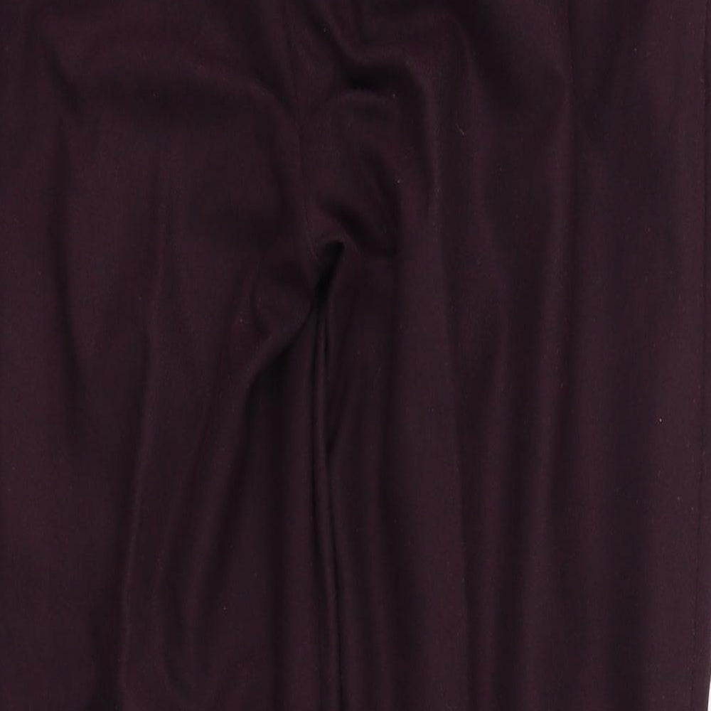 Womens UK Size 14 ASOS Regular Fit Pink Trousers
