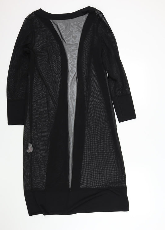 Boohoo Womens Black Cardigan Jumper Size M