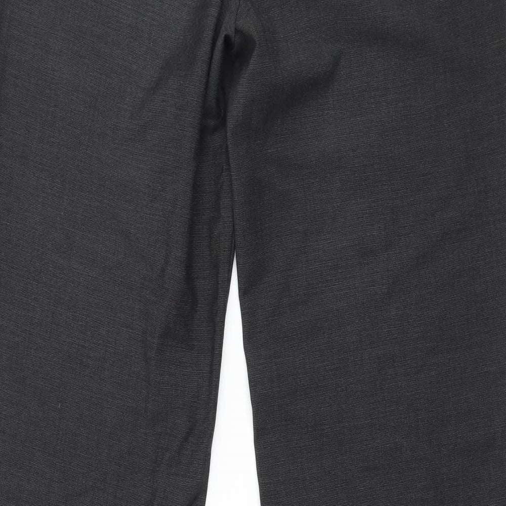 Womens UK Size 34 in NEXT Regular Fit Grey Trousers