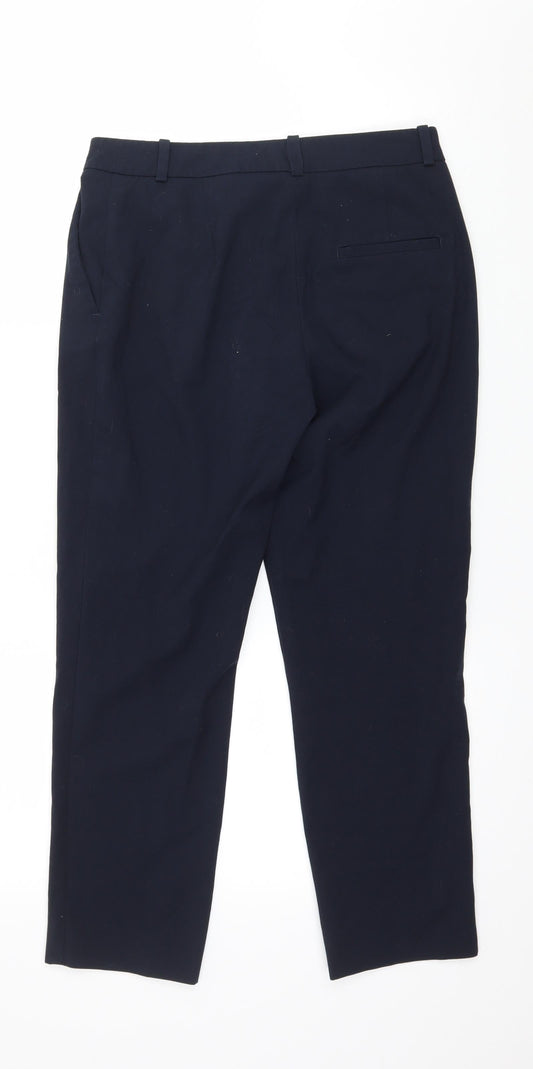 Womens UK Size 6 H&M Regular Fit Blue Trousers