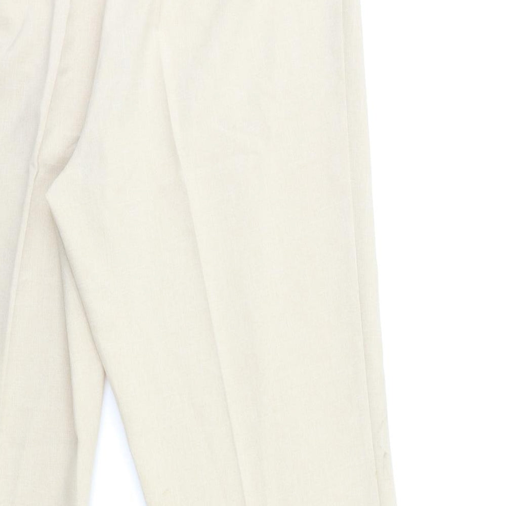 Riddella Womens Beige Trousers Size 18 L28 in