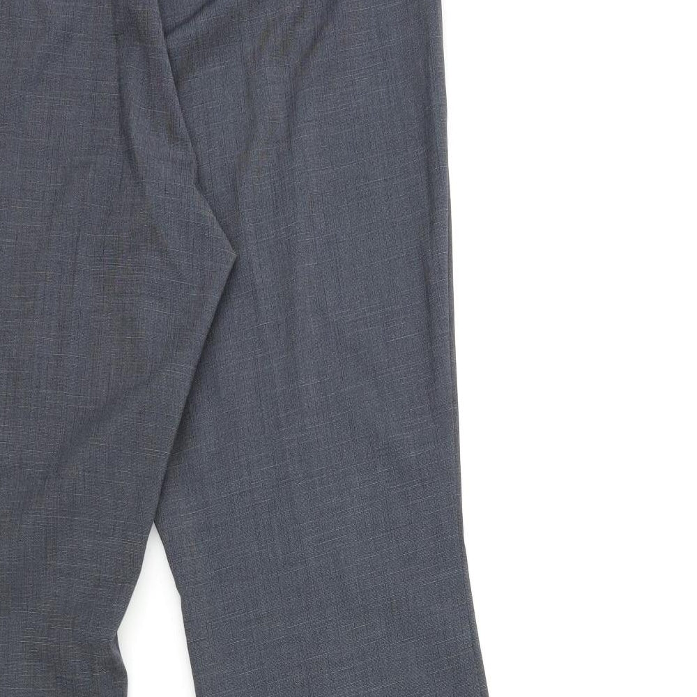 Womens UK Size 12 Worthington Regular Fit Grey Trousers