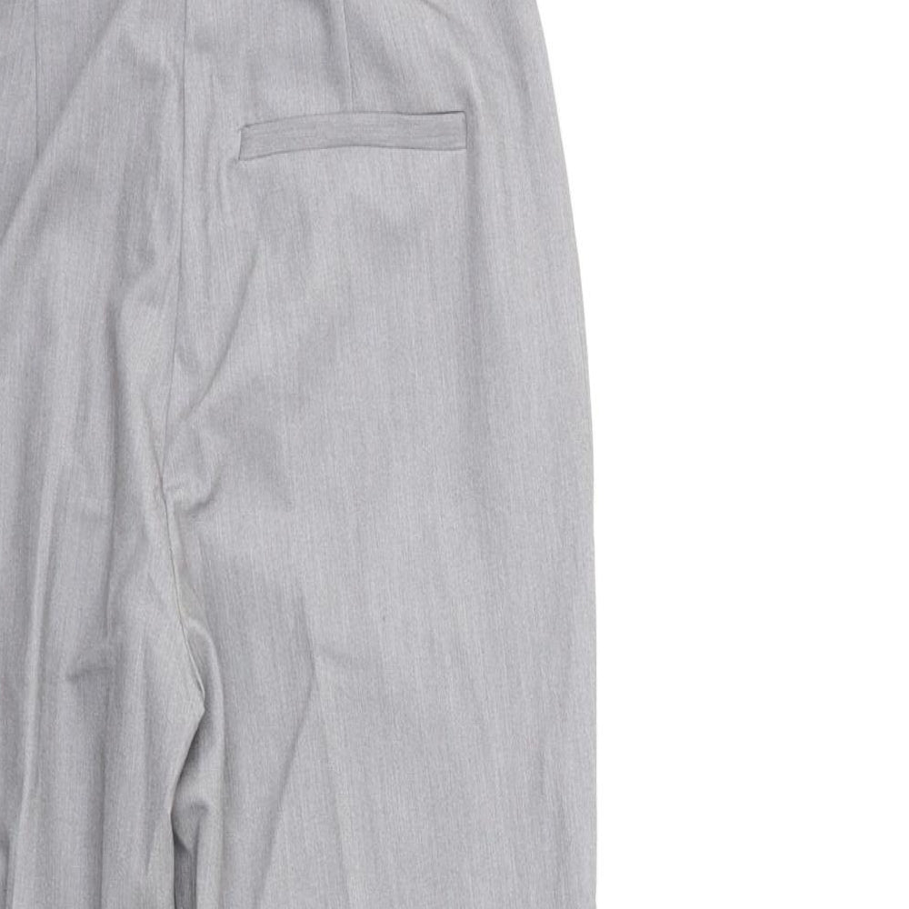 Womens UK Size 8 ASOS Regular Fit Grey Trousers