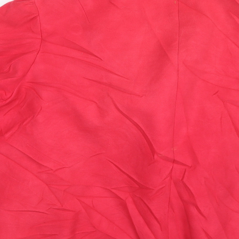 Womens UK Size One Size Preworn Pink Jacket
