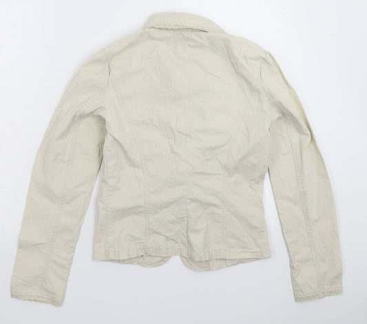 Red Herring Womens Grey Jacket Blazer Size 10