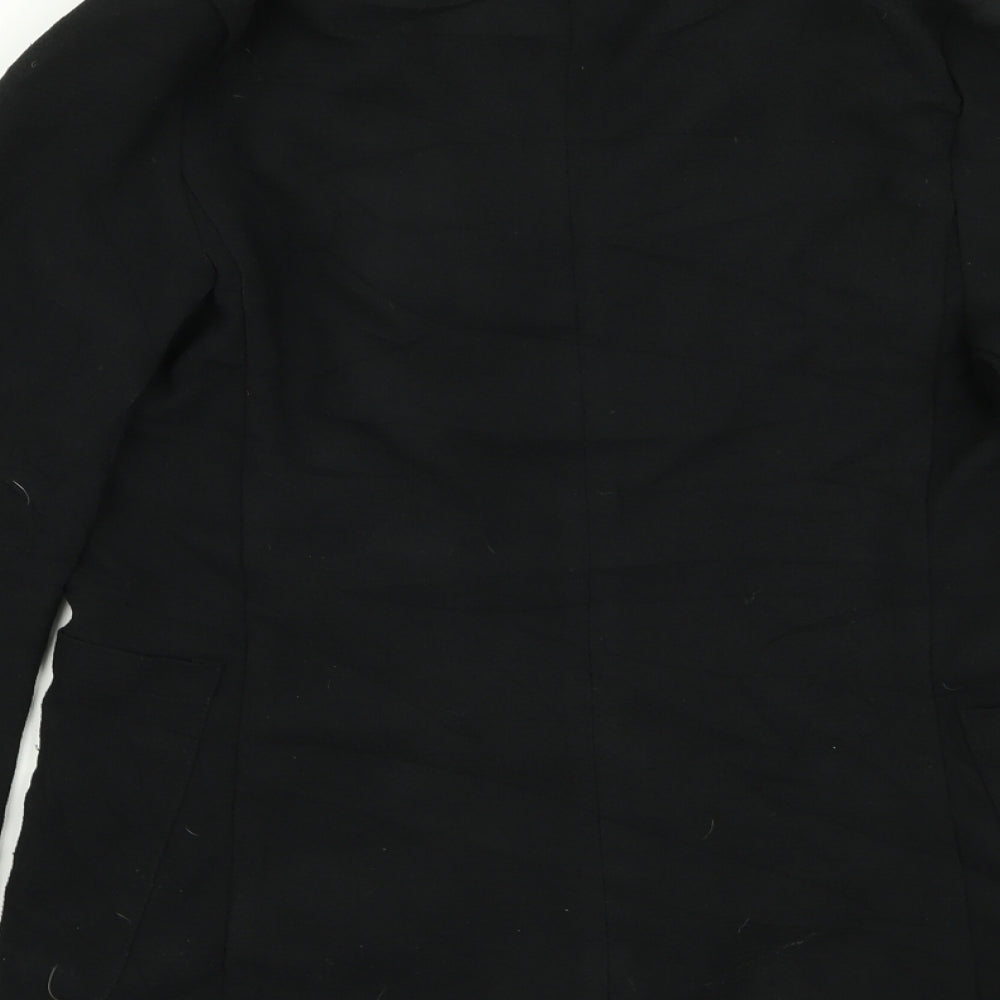 r essential Womens Black Jacket Blazer Size 6