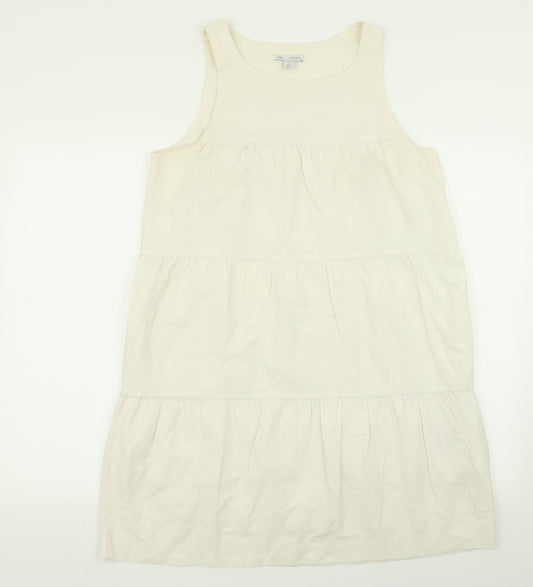 Gap Womens White A-Line Size 8