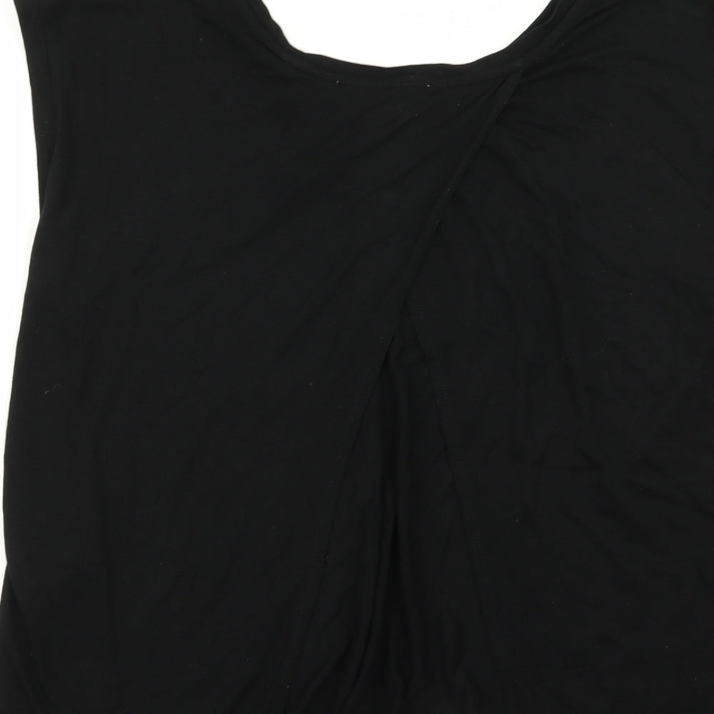 FOREVER 21 Womens Black Basic T-Shirt Size M