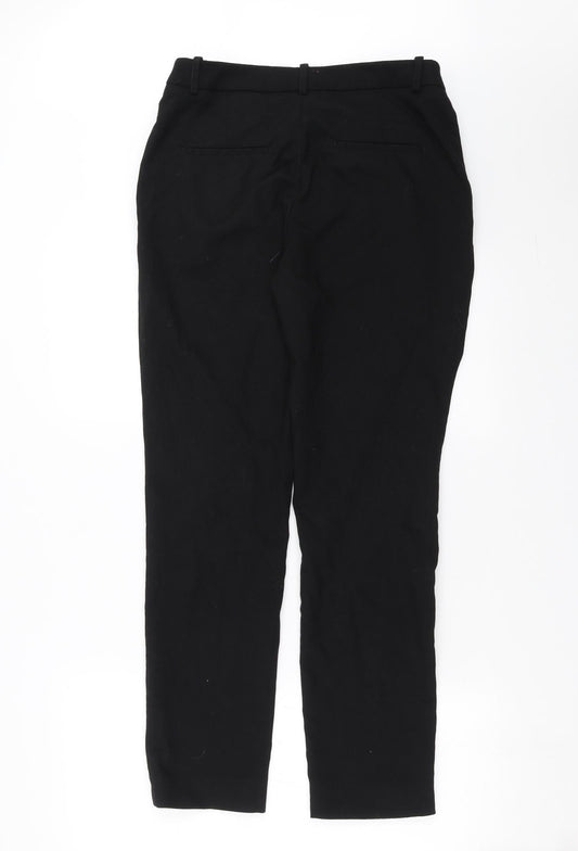 Womens UK Size 12 H&M Regular Fit Black Trousers