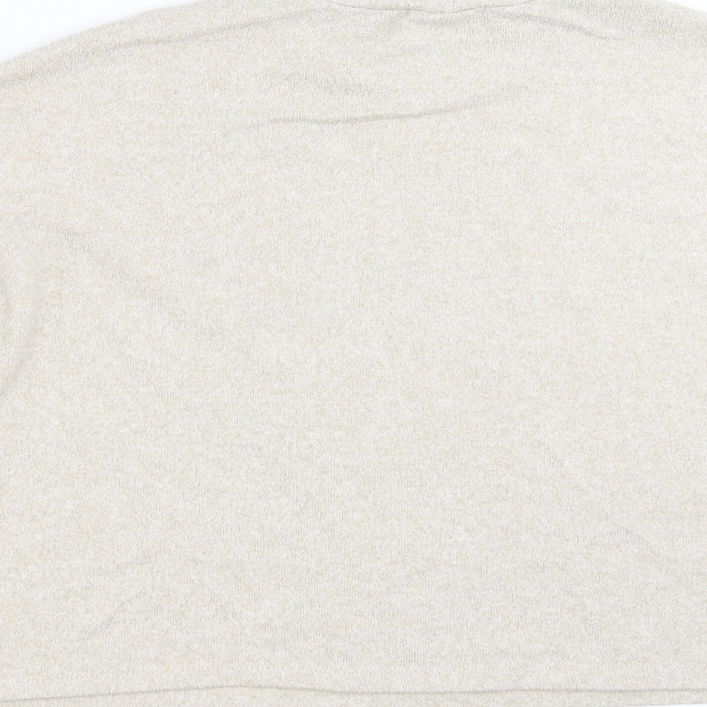 Womens UK Size S New Look Beige Pullover Jumper