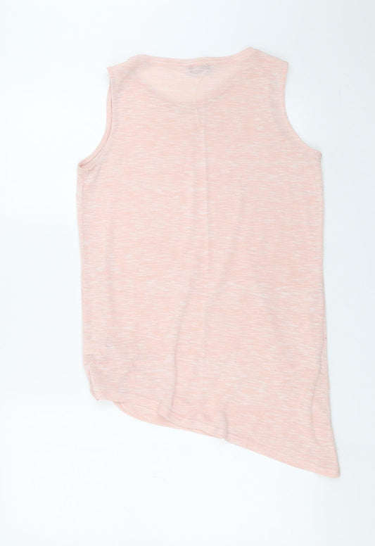 F&F Womens Pink Knit Basic Blouse Size 14