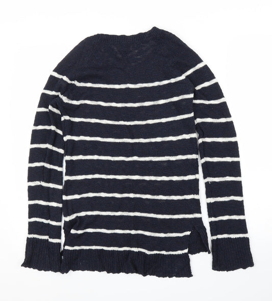 Womens UK Size 10 Dorothy Perkins Blue Pullover Jumper