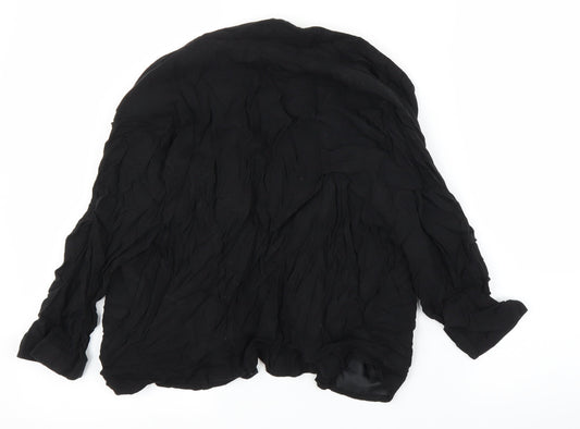 Womens UK Size 12 New Look Black Cardigan Jumper