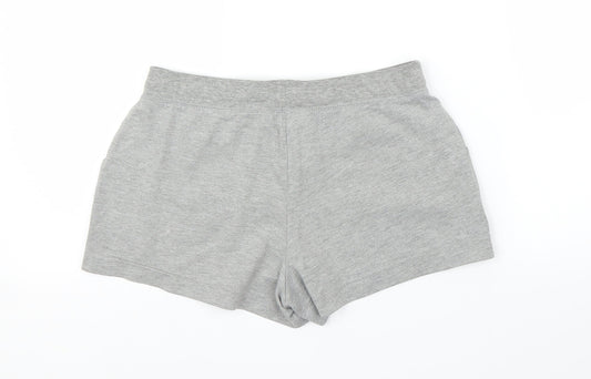 Papaya Womens Grey Cut-Off Shorts Size 8